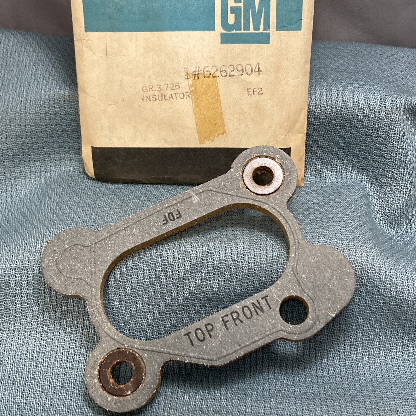 NEW GENUINE GM 6262904 GASKET, SMALL BORE BASE 1972-1973 GR 3.726