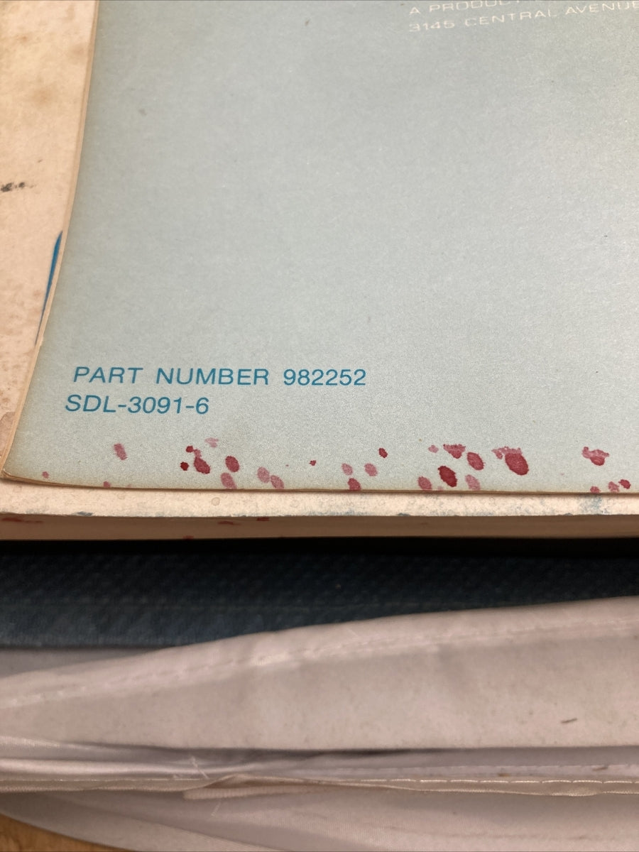 OMC COBRA SDL-1091, SDL-1001, 982249-982252 STERN DRIVES PARTS CATALOGS/MANUALS