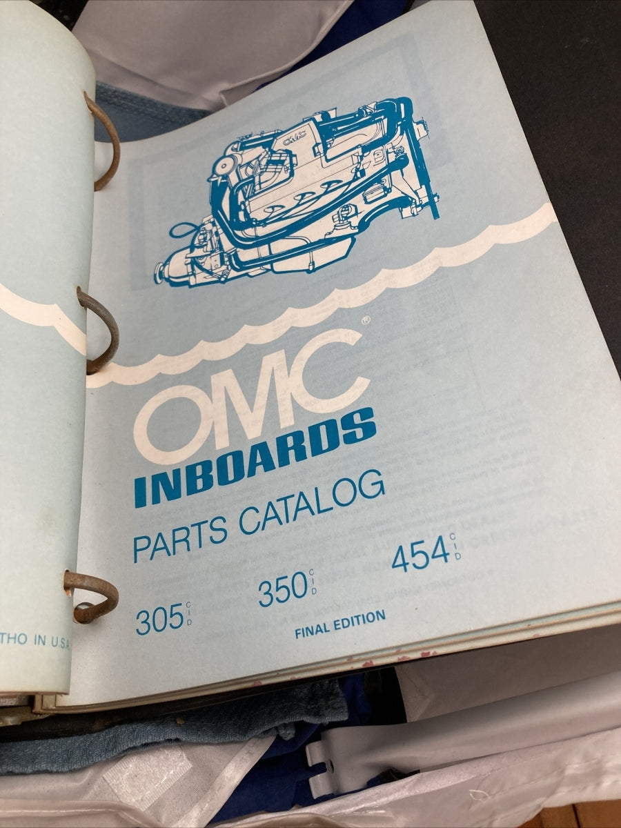 OMC COBRA SDL-1091, SDL-1001, 982249-982252 STERN DRIVES PARTS CATALOGS/MANUALS