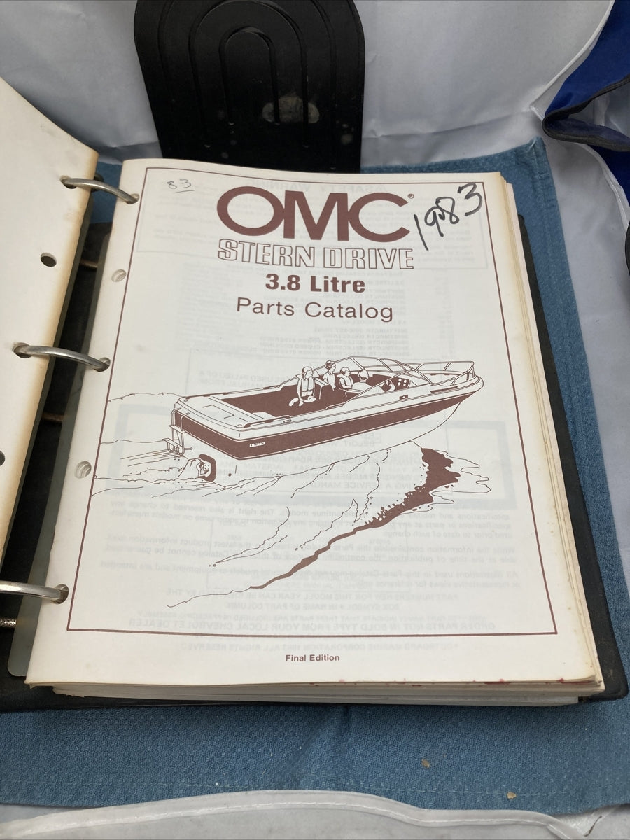 OMC 983052, 983309, 983413, 983414, 983415, 983433, 983673 CATALOGS/MANUALS