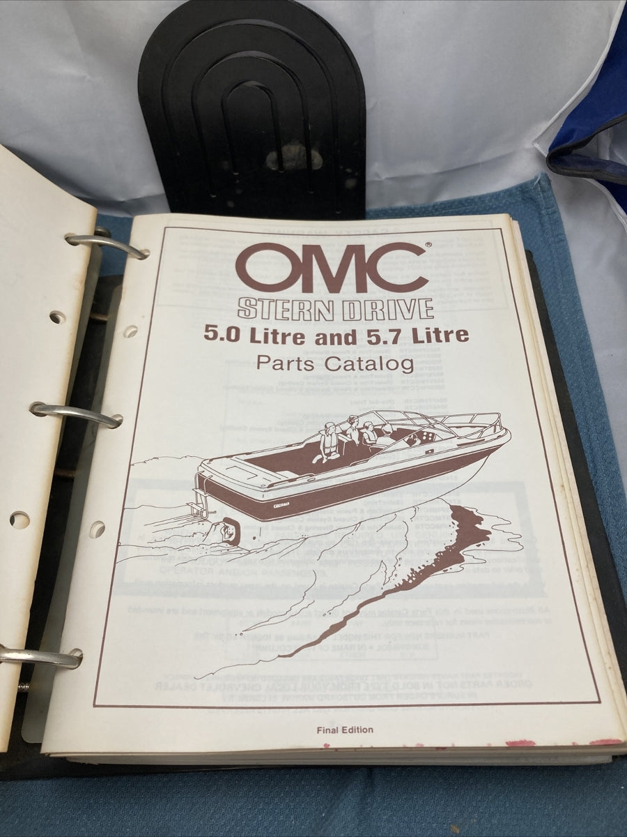 OMC 983052, 983309, 983413, 983414, 983415, 983433, 983673 CATALOGS/MANUALS