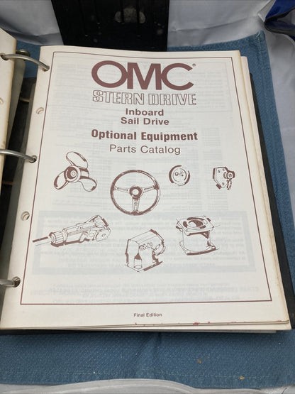 OMC 983052, 983309, 983413, 983414, 983415, 983433, 983673 CATALOGS/MANUALS
