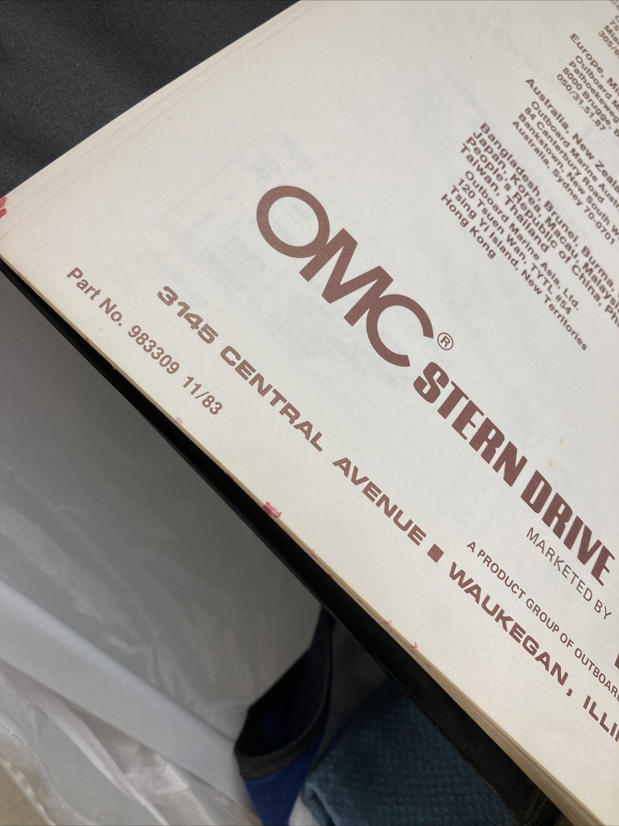 OMC 983052, 983309, 983413, 983414, 983415, 983433, 983673 CATALOGS/MANUALS