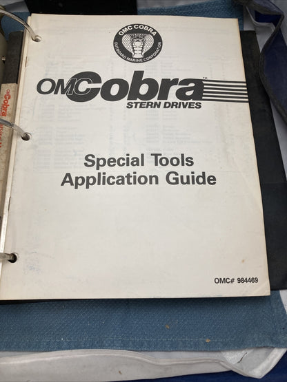 OMC 984416-984423, 984469, 985405-985410, 507605, 507552 CATALOGS/MANUALS