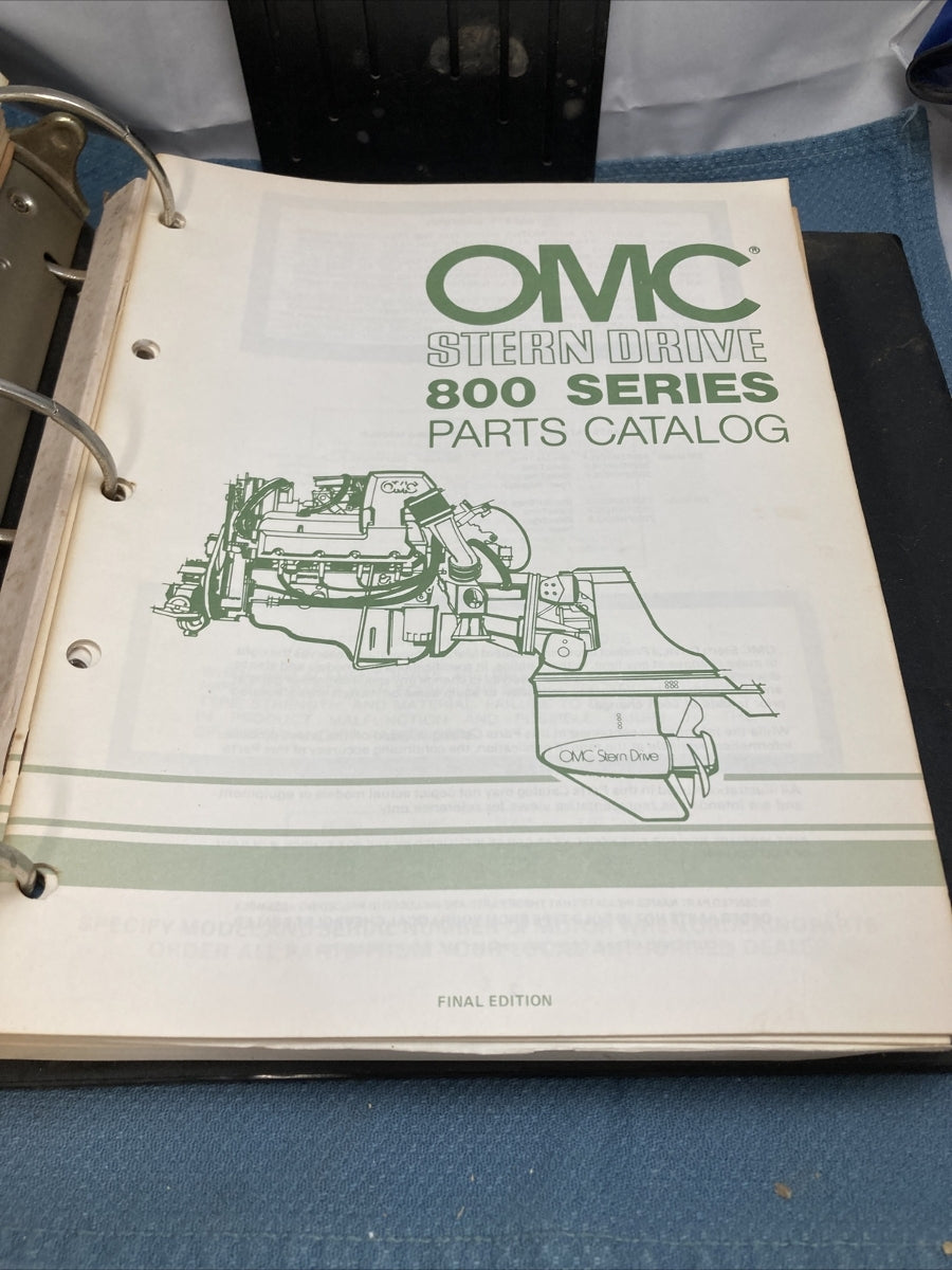 OMC 982534-982884, 982839, 982937-982939, 983167-983441 CATALOGS/MANUAL
