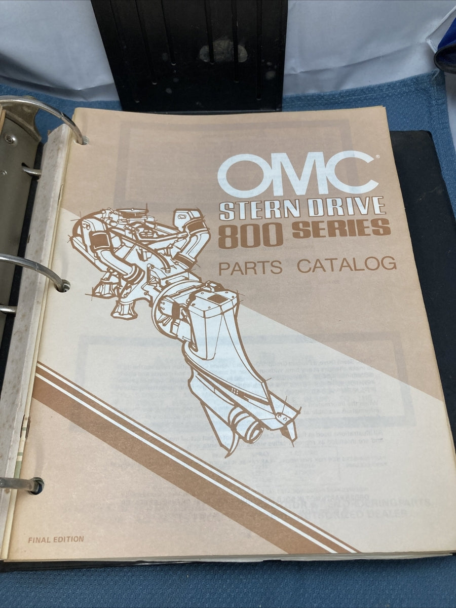 OMC 982534-982884, 982839, 982937-982939, 983167-983441 CATALOGS/MANUAL