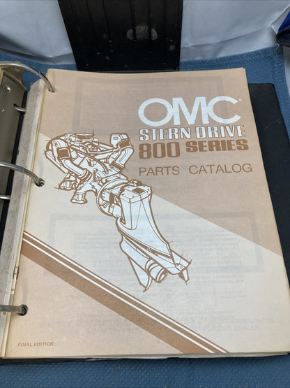 OMC 982534-982884, 982839, 982937-982939, 983167-983441 CATALOGS/MANUAL