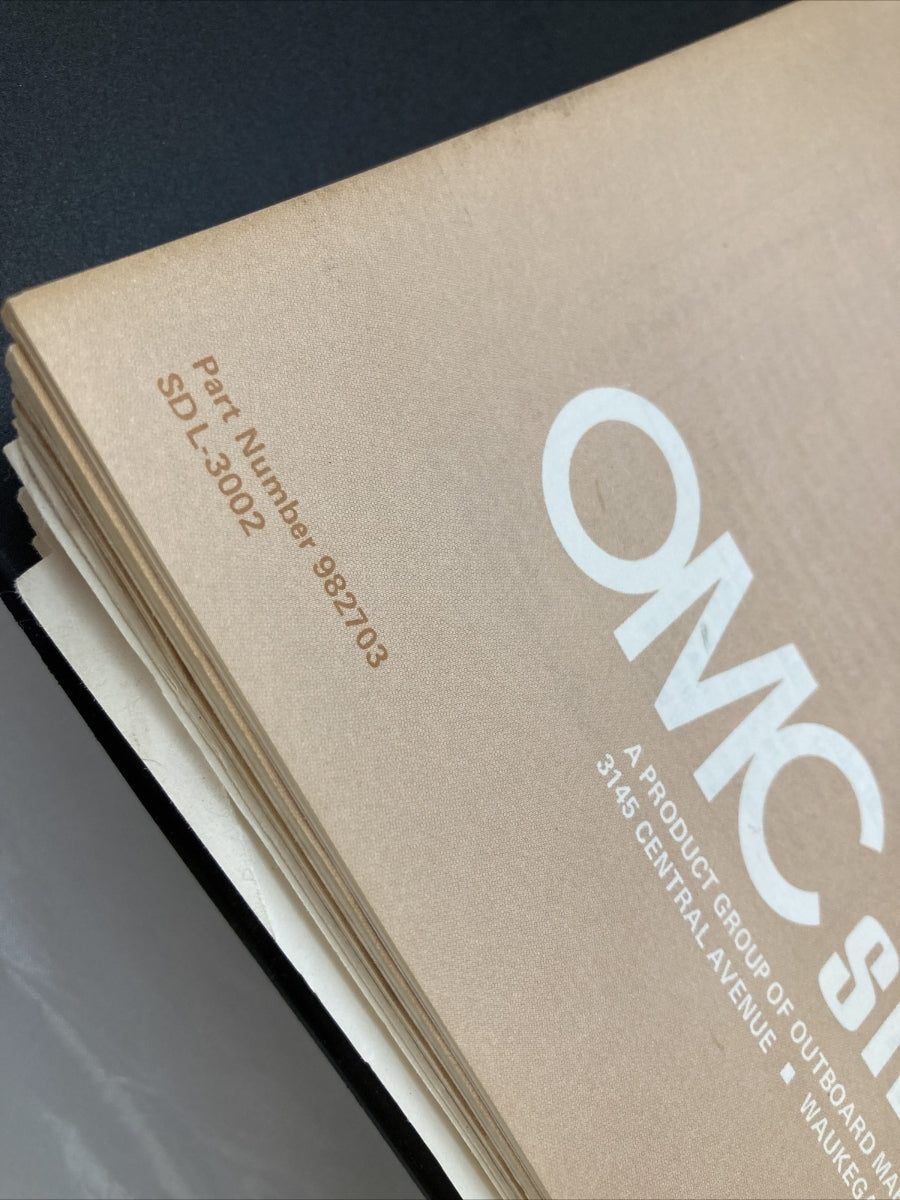 OMC 982534-982884, 982839, 982937-982939, 983167-983441 CATALOGS/MANUAL