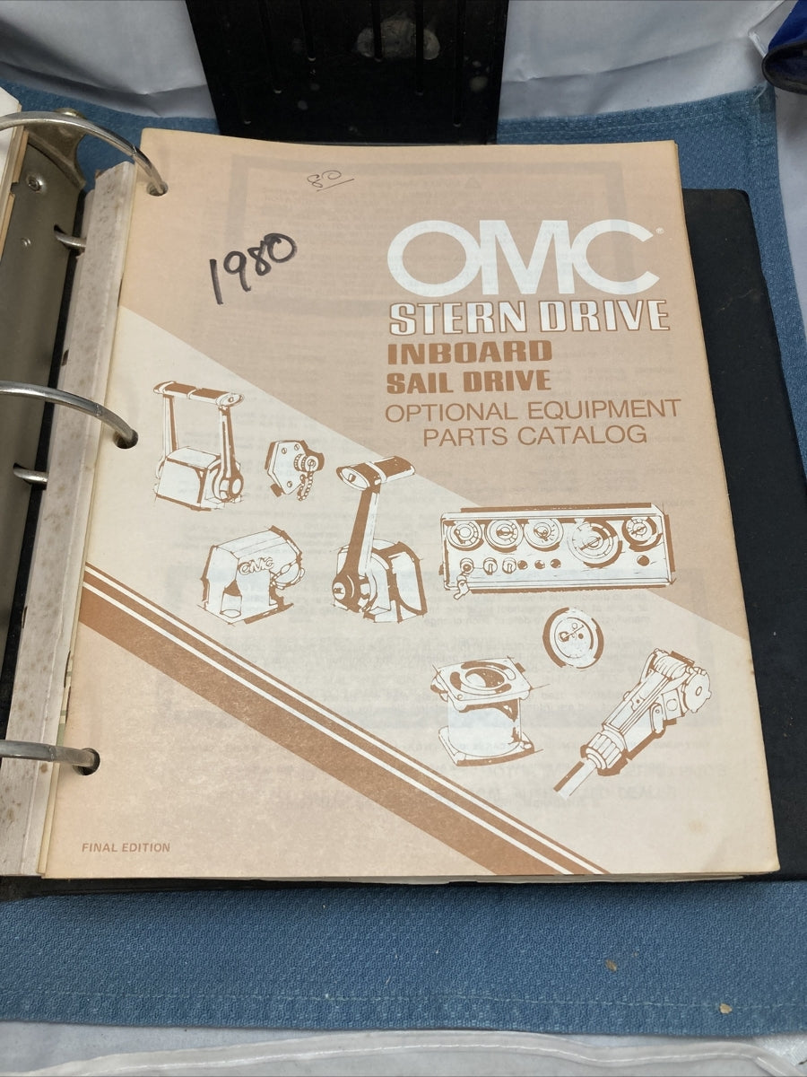 OMC 982534-982884, 982839, 982937-982939, 983167-983441 CATALOGS/MANUAL