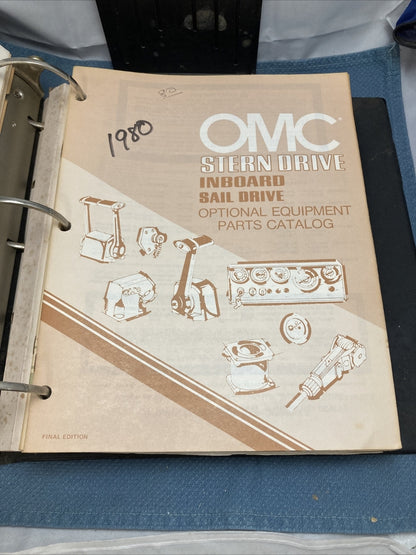 OMC 982534-982884, 982839, 982937-982939, 983167-983441 CATALOGS/MANUAL