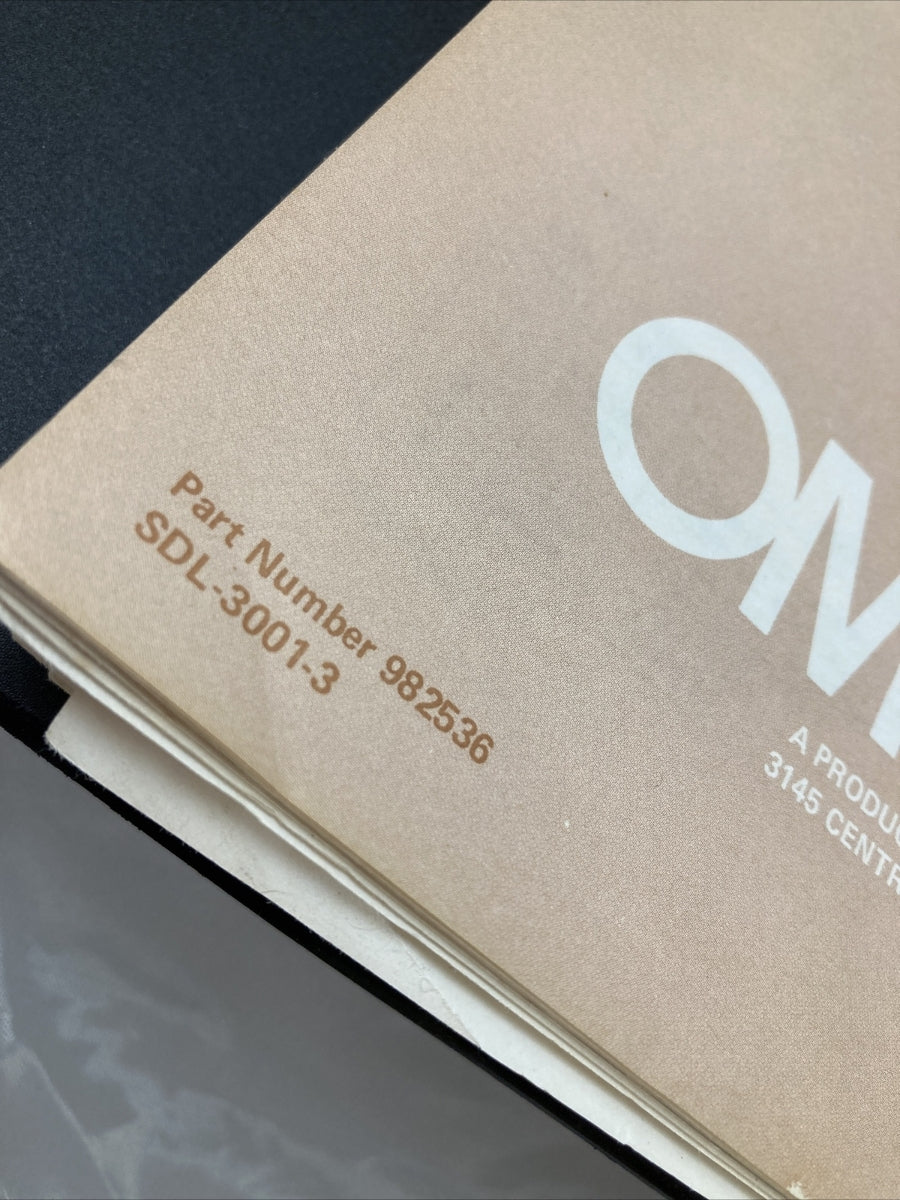 OMC 982534-982884, 982839, 982937-982939, 983167-983441 CATALOGS/MANUAL