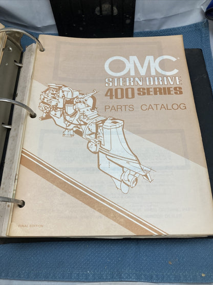 OMC 982534-982884, 982839, 982937-982939, 983167-983441 CATALOGS/MANUAL