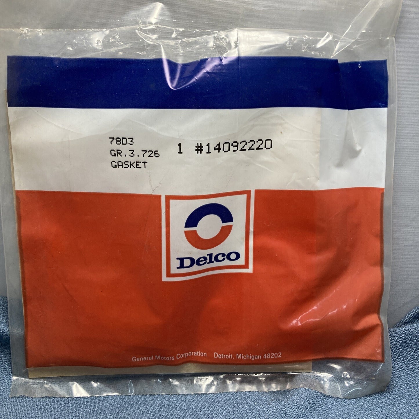 NEW ACDELCO 14092220 Mounting Gasket GM