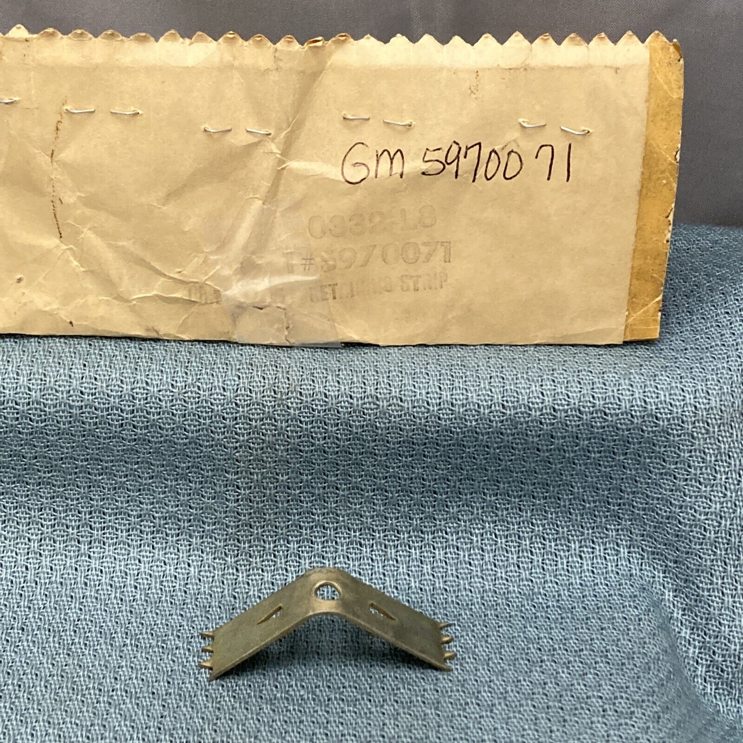 NEW GENUINE GM 5970071 RETAINER, FRONT BUMPER FACE GR 12.945