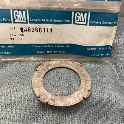 NEW GENUINE GM 6260374 THRUST WASHER, TRANSMISSION FRONT DRIVE GR 4.158