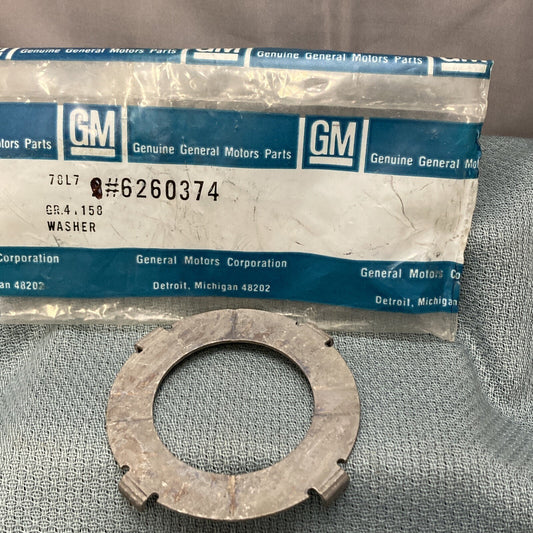 NEW GENUINE GM 6260374 THRUST WASHER, TRANSMISSION FRONT DRIVE GR 4.158