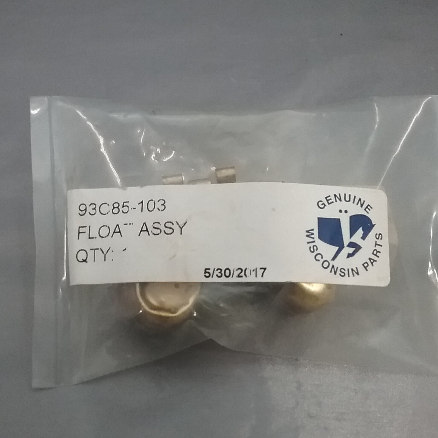 NEW WISCONSIN 93C85-103 FLOAT ASSY