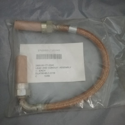 NEW 2920-00-171-0340 LEAD AND CONDUIT ASSY M151 SPARK PLUG WIRE