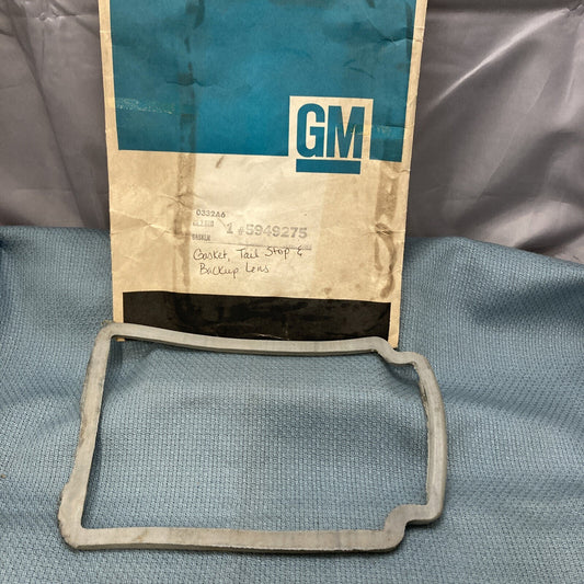 NEW GENUINE GM 5949275 GASKET, TAIL STOP & BACKUP LENS GR 2.680
