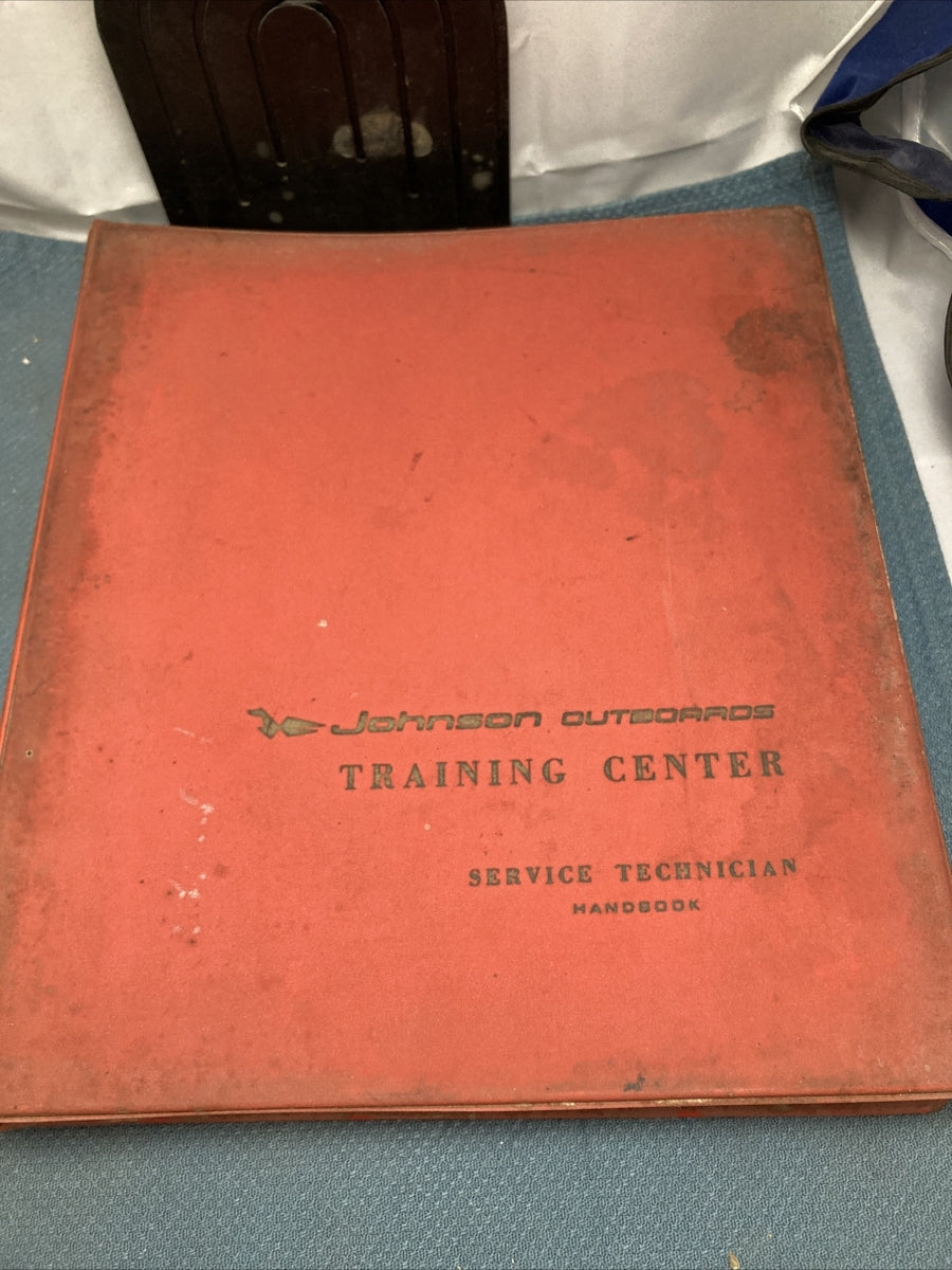 JOHNSON OUTBOARDS TRAINING CENTER SERVICE TECHNICIAN HANDBOOK