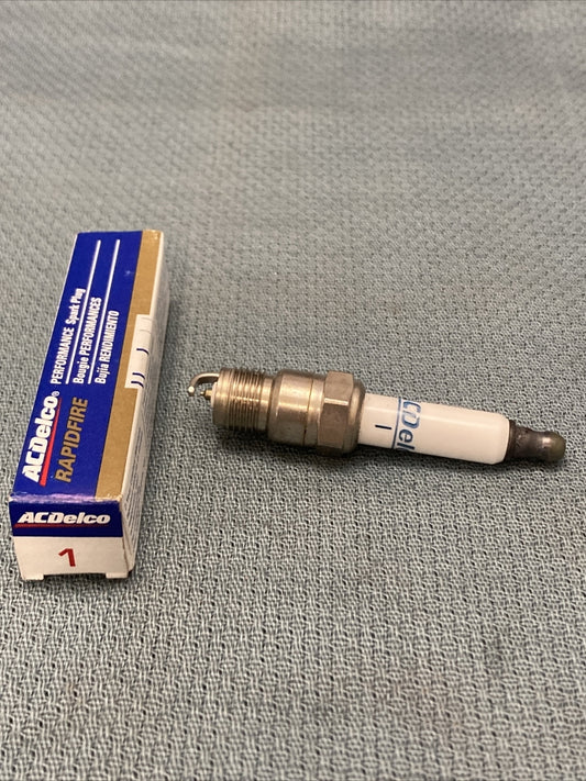 NEW ACDELCO 1 PERFORMANCE SPARK PLUG, RAPIDFIRE 2000-2005 GM 9195166