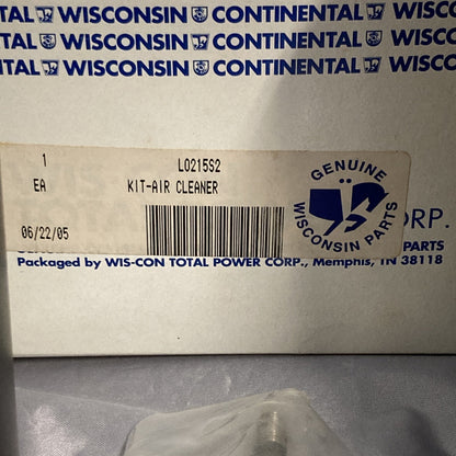 NEW WISCONSIN L0215S2 KIT-AIR CLEANER