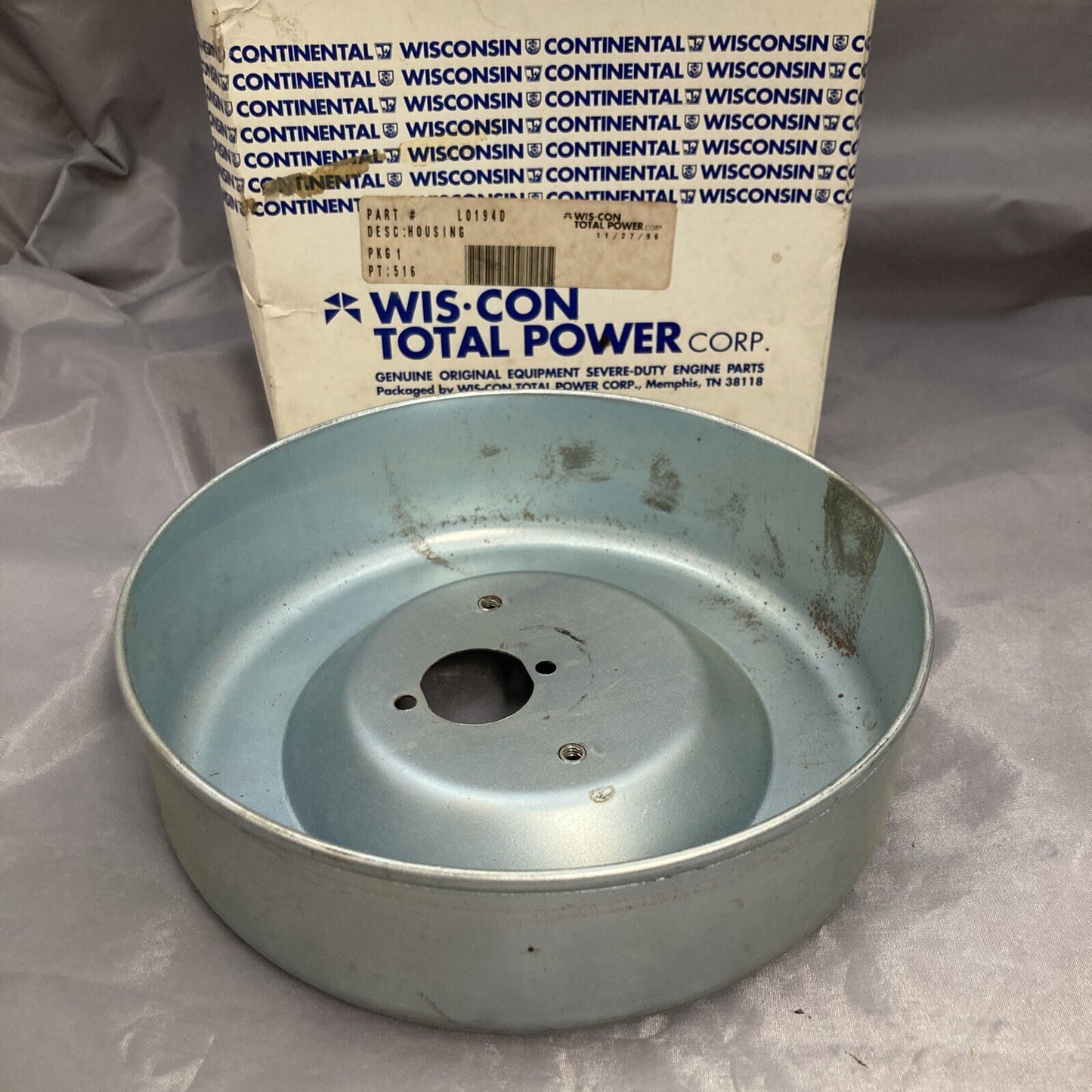 NEW WISCONSIN L0194D AIR CLEANER HOUSING