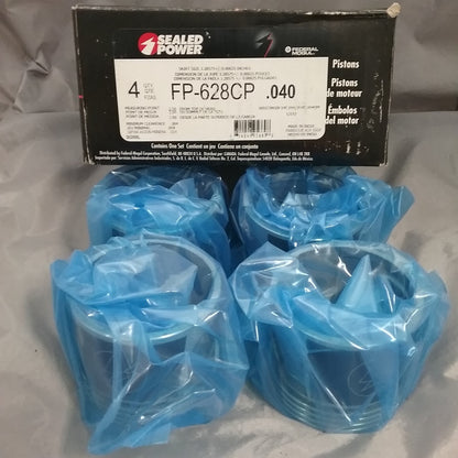 NEW FEDERAL MOGUL SEALED POWER FP-628CP PISTON KIT