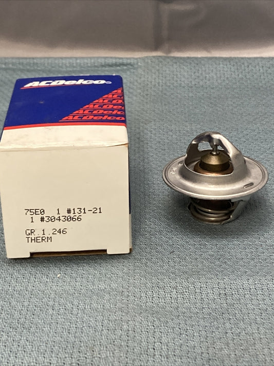 NEW ACDELCO 131-21 THERMOSTAT ASSEMBLY 1982-1993 GM 3043066 GR 1.246