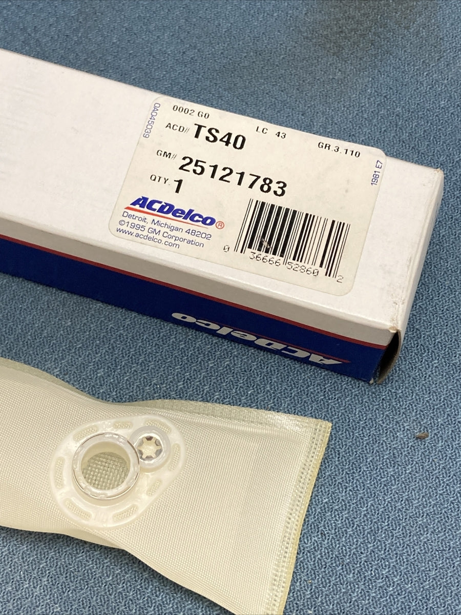 NEW ACDELCO TS40 FUEL PUMP STRAINER GM 25121783 GR.3.110