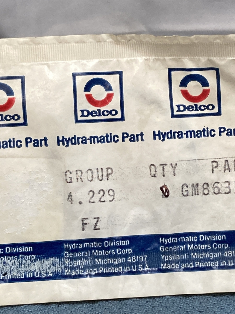NEW ACDELCO 8635568 RING, 1,2,3,& 4 ACCUM PSTN OIL SEAL GM 8635568 GR.4.229