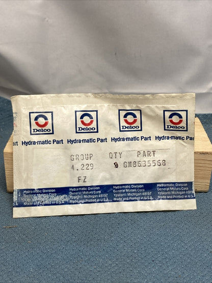 NEW ACDELCO 8635568 RING, 1,2,3,& 4 ACCUM PSTN OIL SEAL GM 8635568 GR.4.229