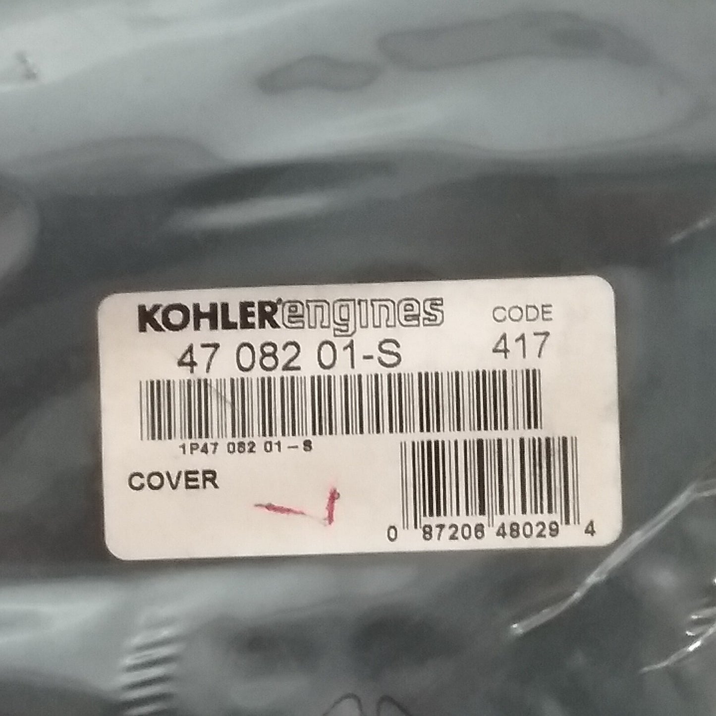 NEW KOHLER 47 082 01-S COVER