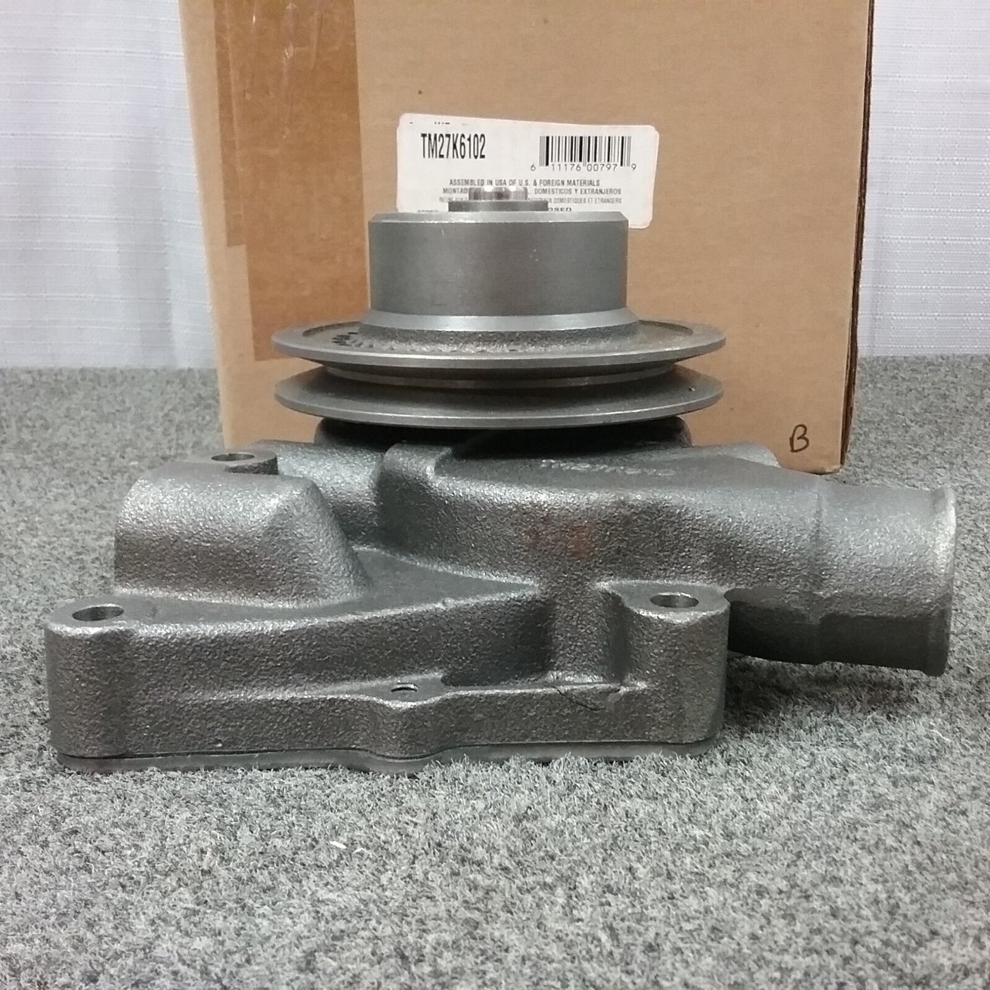 NEW CONTINENTAL TM27K6102 WATER PUMP