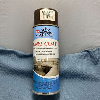 NEW SEM MARINE M25213 VINYL COAT CARVER COCO 12 OZ