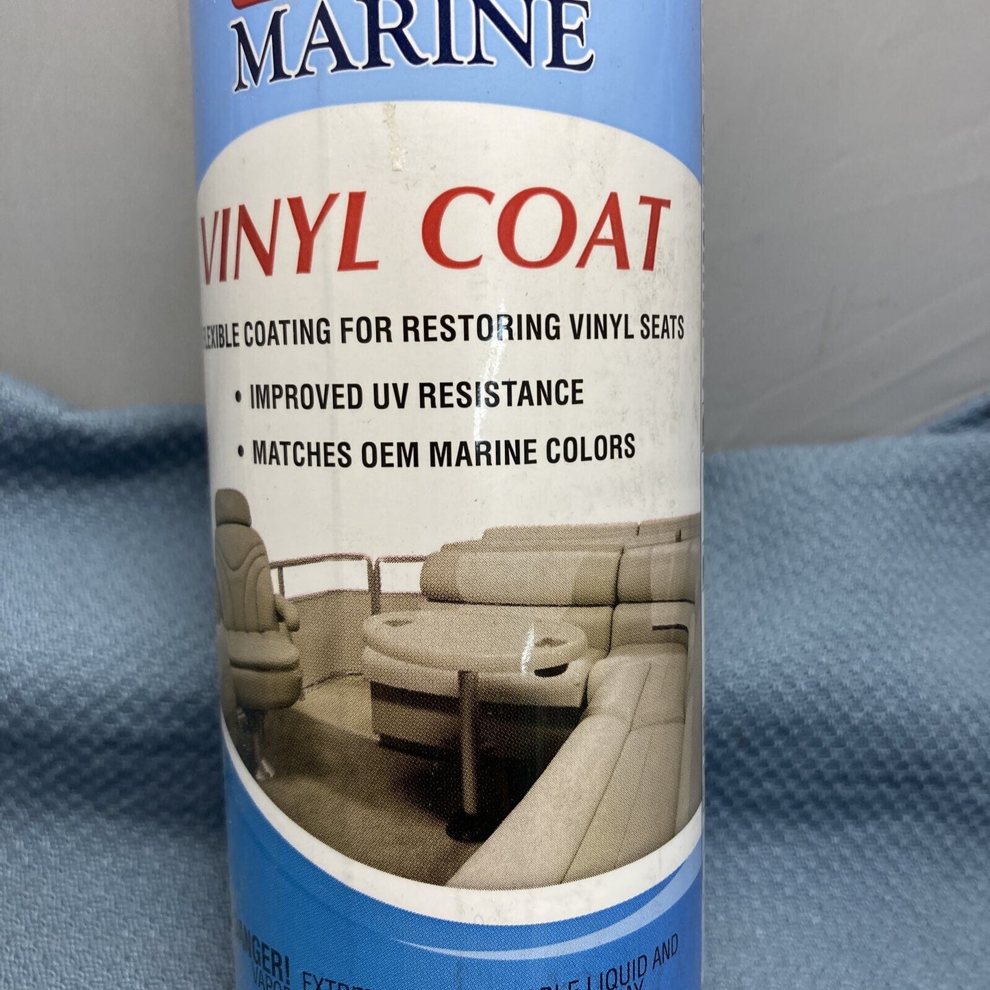 NEW SEM MARINE M25193 VINYL COAT LIGHT GREY 12 OZ