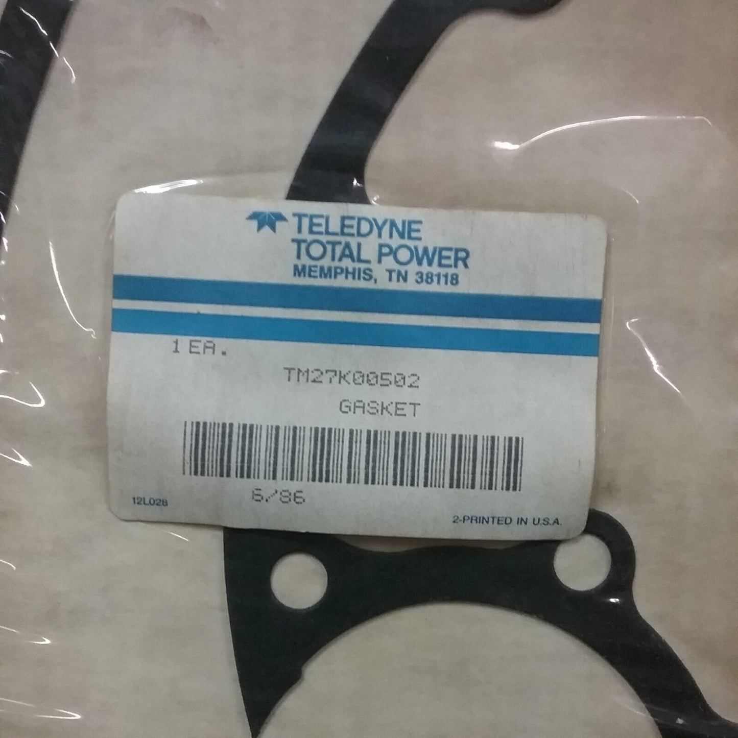 NEW WISCONSIN/CONTINENTAL TM27K60211 WATER PUMP ASSY