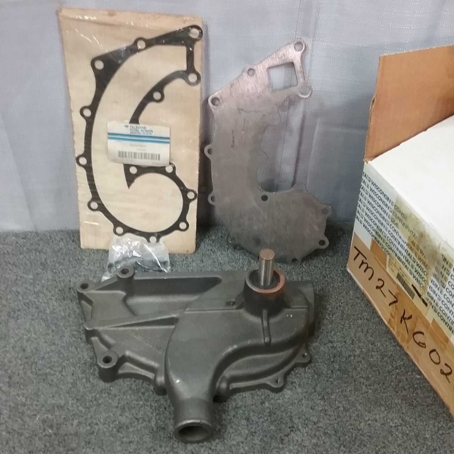 NEW WISCONSIN/CONTINENTAL TM27K60211 WATER PUMP ASSY
