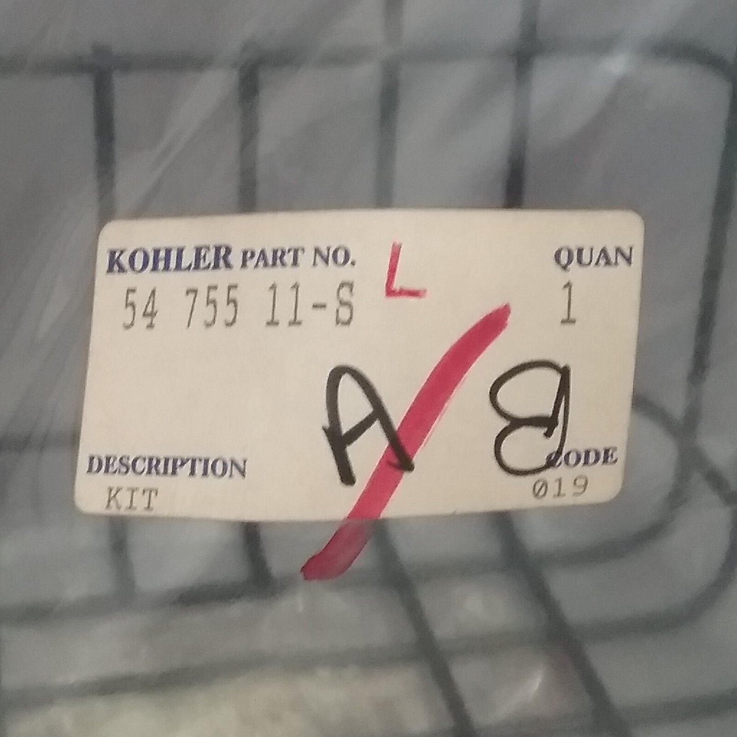 NEW GENUINE KOHLER 54 755 11-S WIRE GUARD KIT SUPERSEDED BY 24 755 149-S