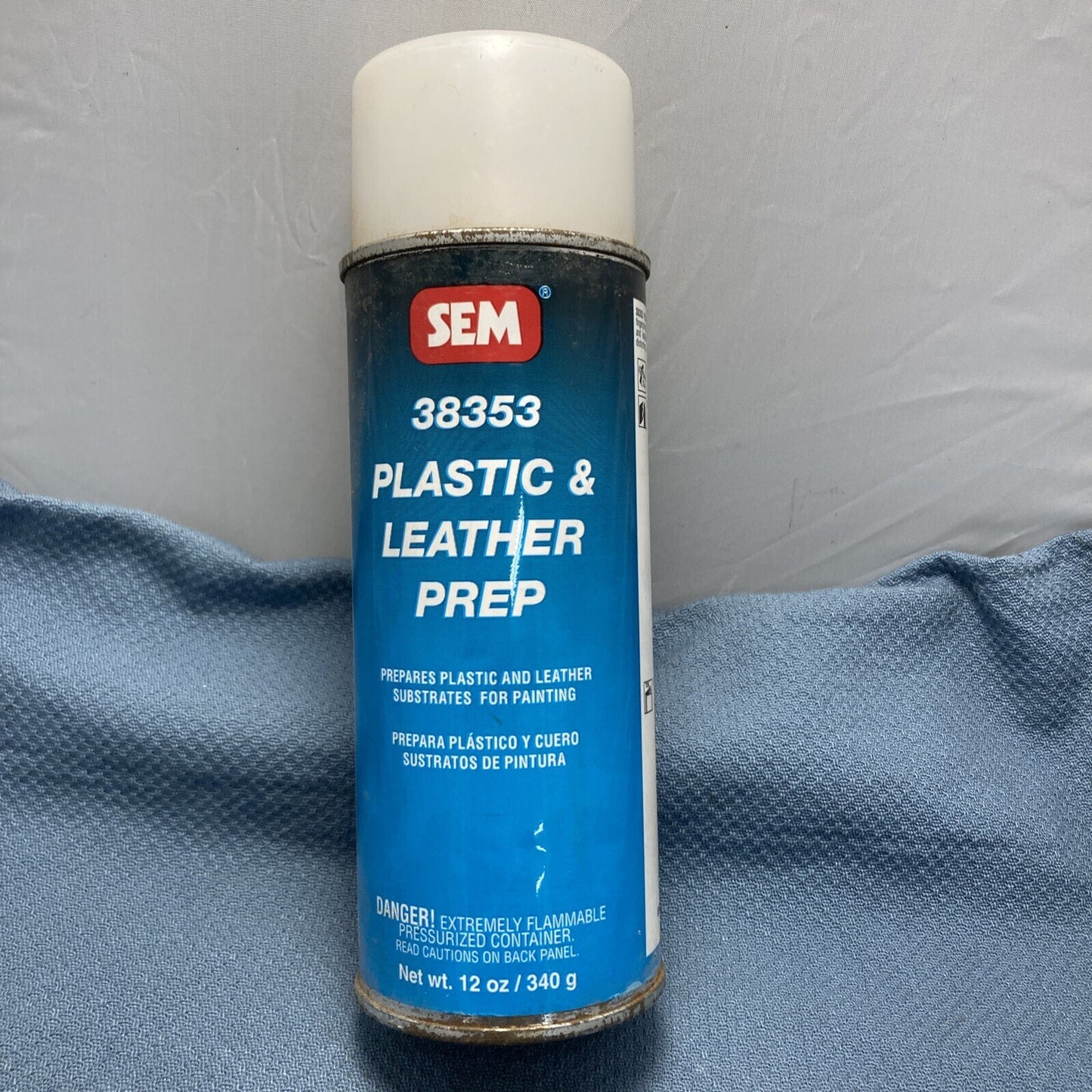 NEW SEM MARINE 38353 PLASTIC & LEATHER PREP 12OZ