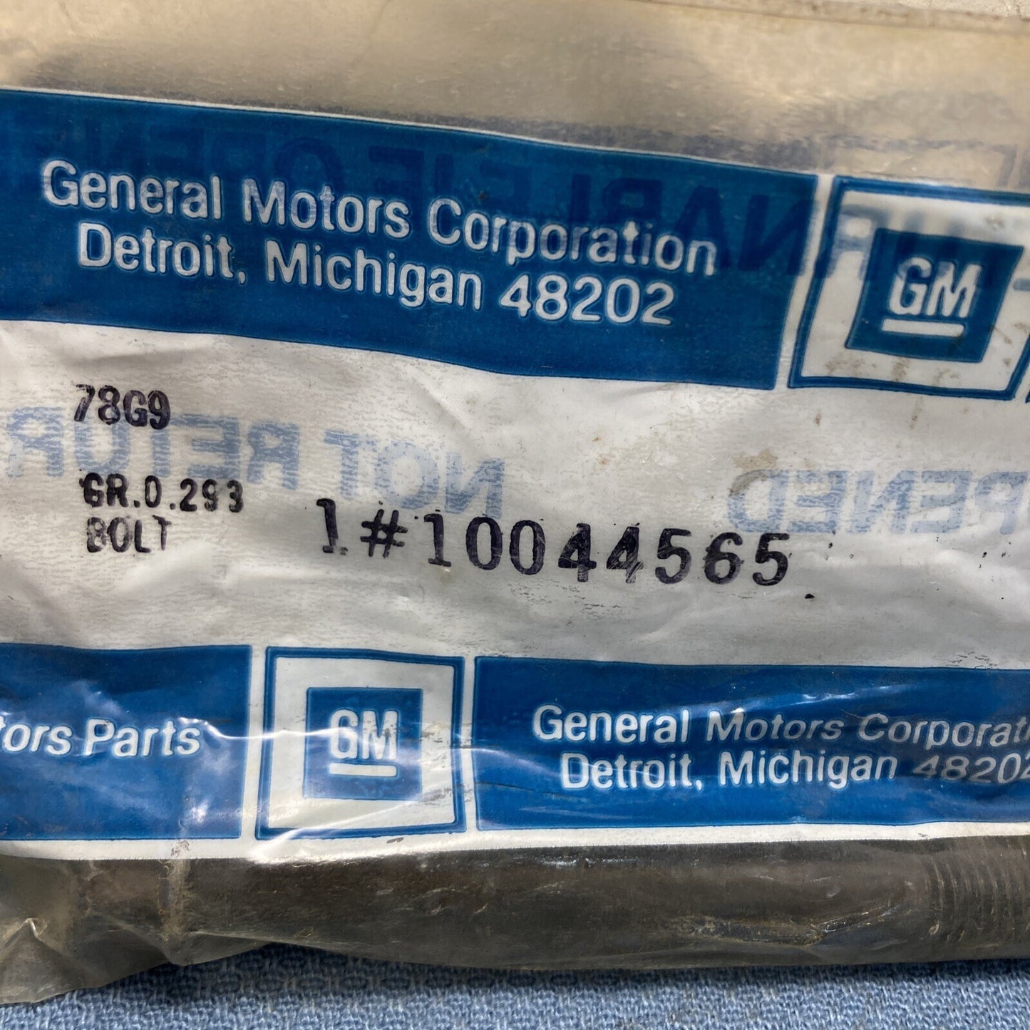 QTY 5, NEW GENUINE GM 12338006 Engine Cylinder Head Bolt 10044565 Pontiac 85–91