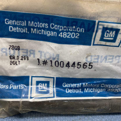 QTY 5, NEW GENUINE GM 12338006 Engine Cylinder Head Bolt 10044565 Pontiac 85–91