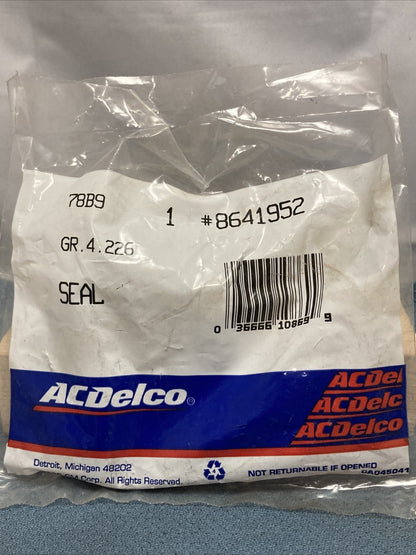 NEW ACDELCO 8641952 OIL PUMP SEAL GM 8641952 GR.4.226