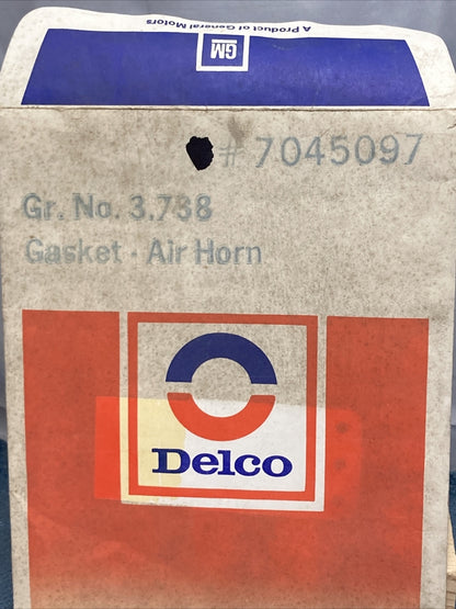 NEW ACDELCO 7045097 GASKET KIT, CARB AIR HORN GM 7045097 GR.3.738