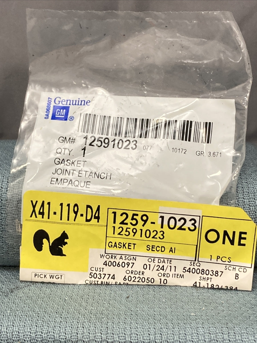 NEW GENUINE GM 12591023 GASKET, SECONDARY AIR INJECTION CHECK VALVE 2007-2010