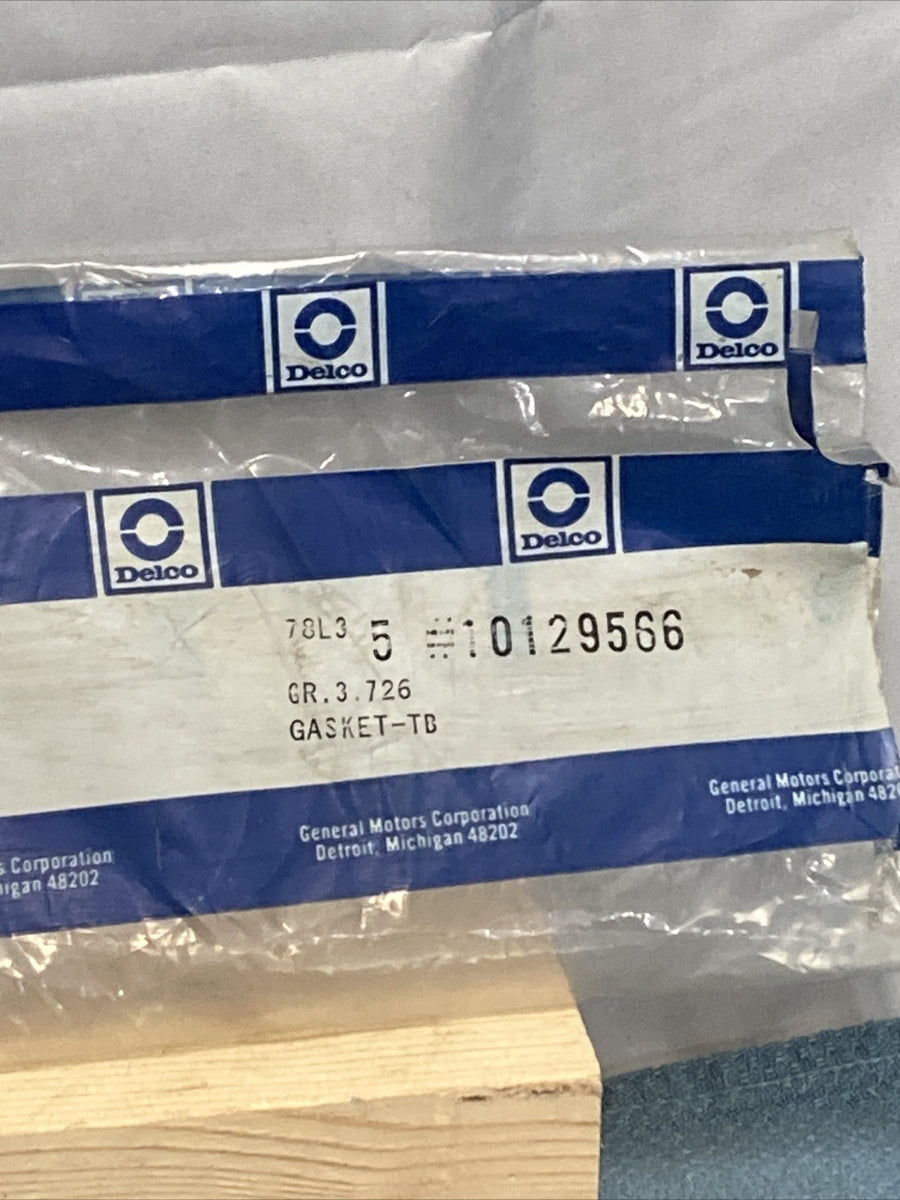 QTY 5 NEW ACDELCO 40-695 FUEL INJECTION THROTTLE MOUNTING GASKET GM 10129566