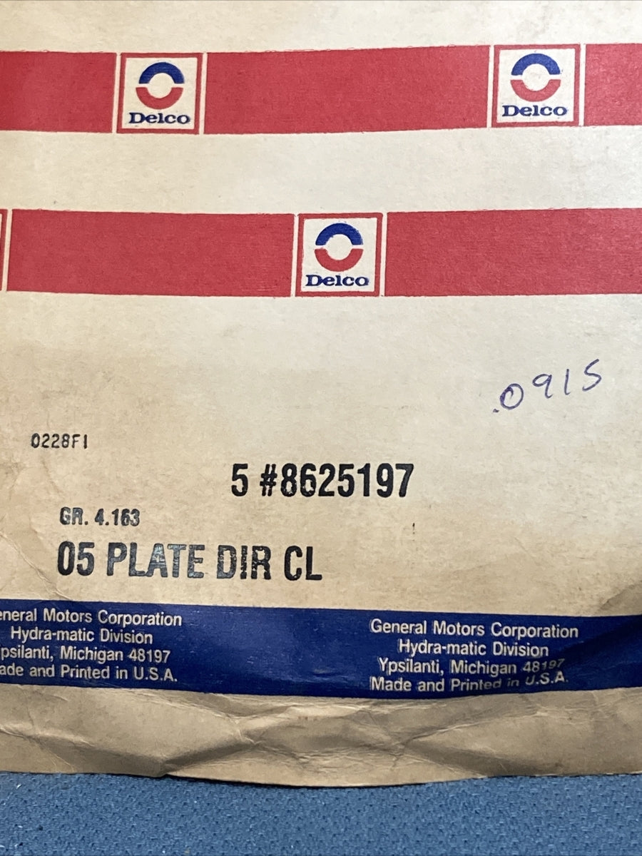 NEW ACDELCO 8625197 TRANSMISSION CLUTCH FRICTION PLATE GM 8625197 GR.4.163