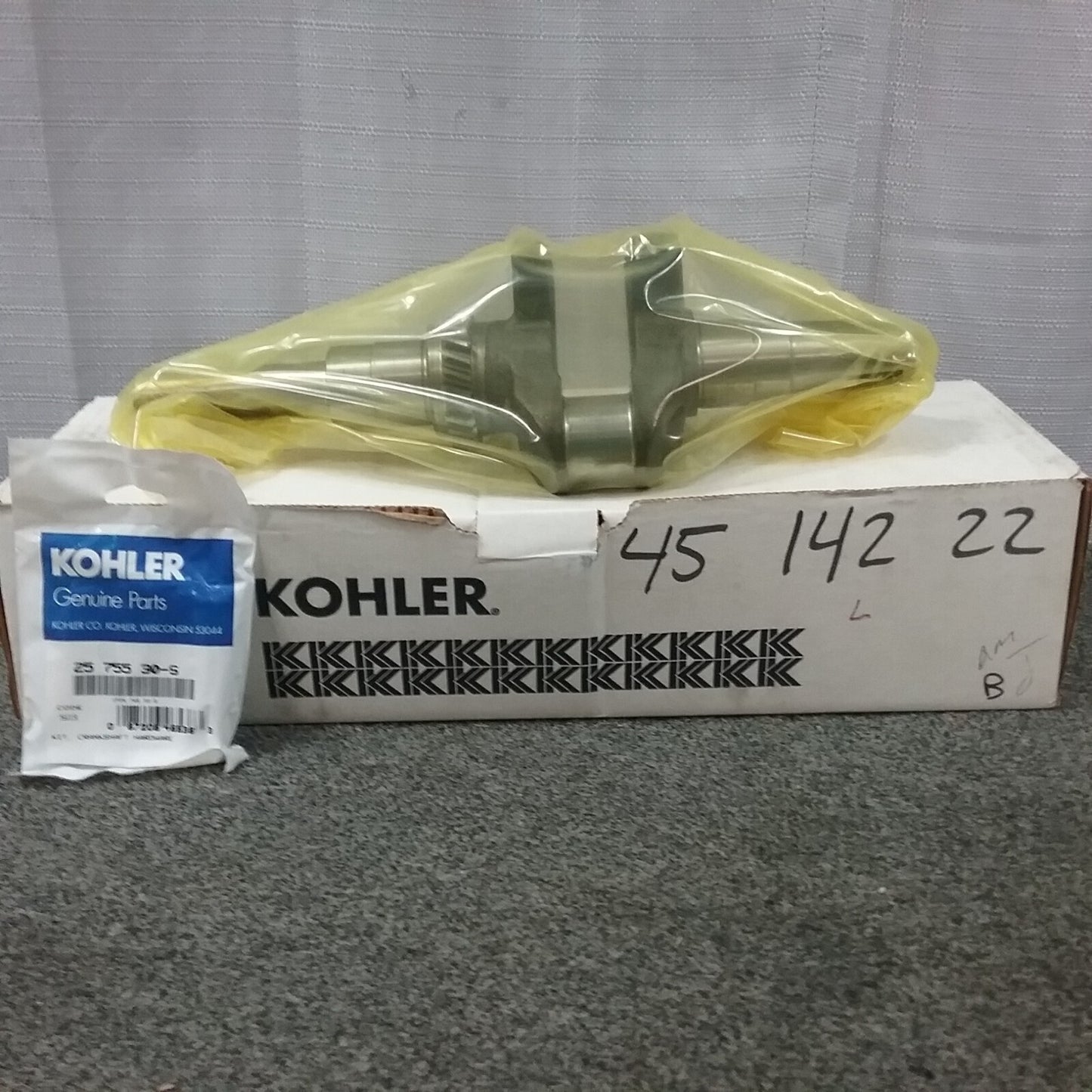 NEW GENUINE KOHLER 45 142 22-S CRANKSHAFT KIT