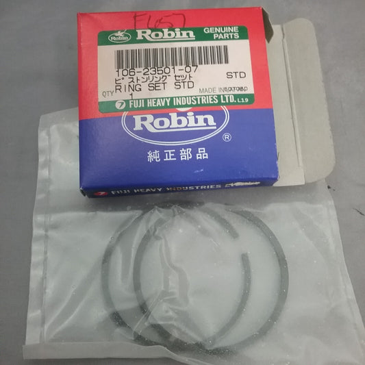 NEW ROBIN SUBARU 106-23501-07 PISTON RING SET STD