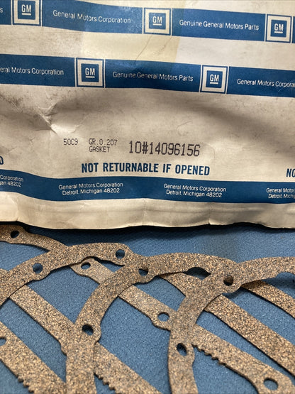 QTY 6 GENIUNE GM 14096156 ENGINE TIMING COVER GASKET GR.0.207